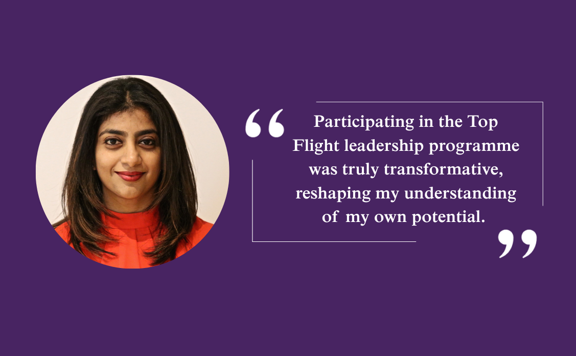 Anjana Srinivasan's Spotlight Story | Top Flight