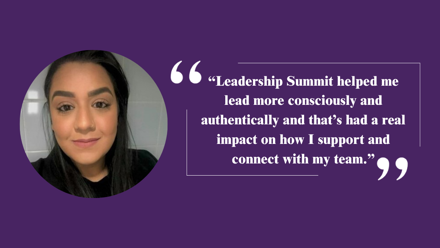 Sadia K., Spotlight Story | Leadership Summit