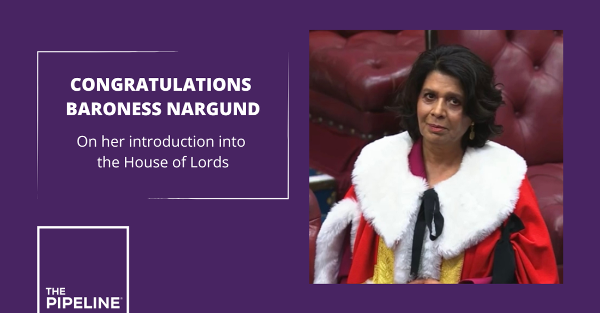 Baroness Nargund is Introduced to the House of Lords